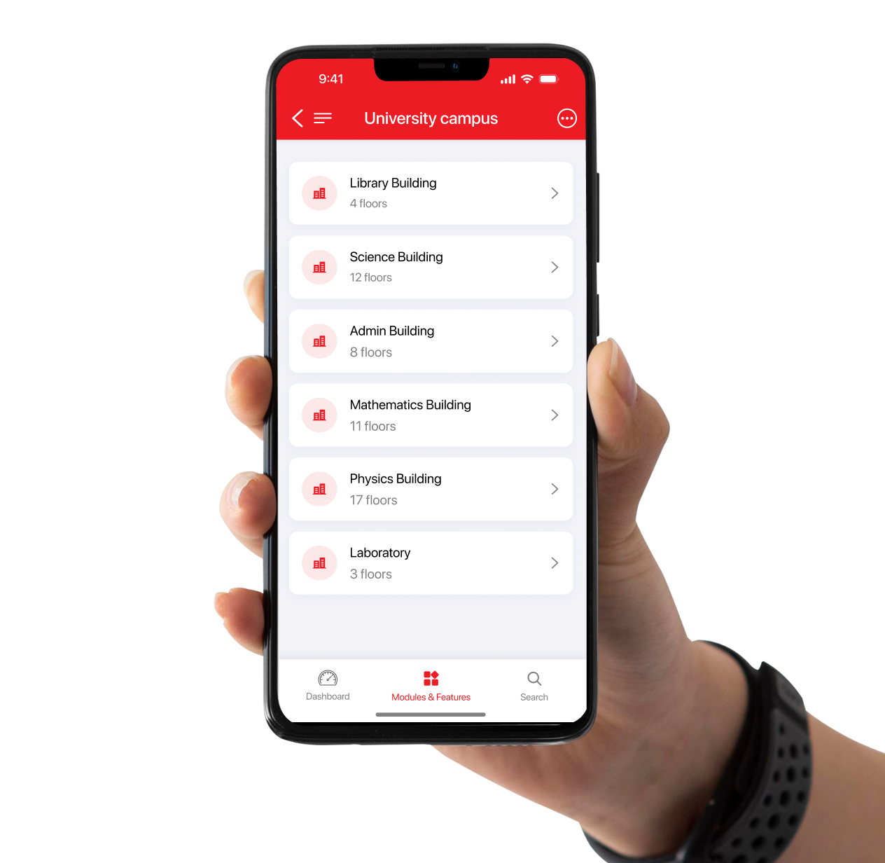 ARC Facilities mobile app