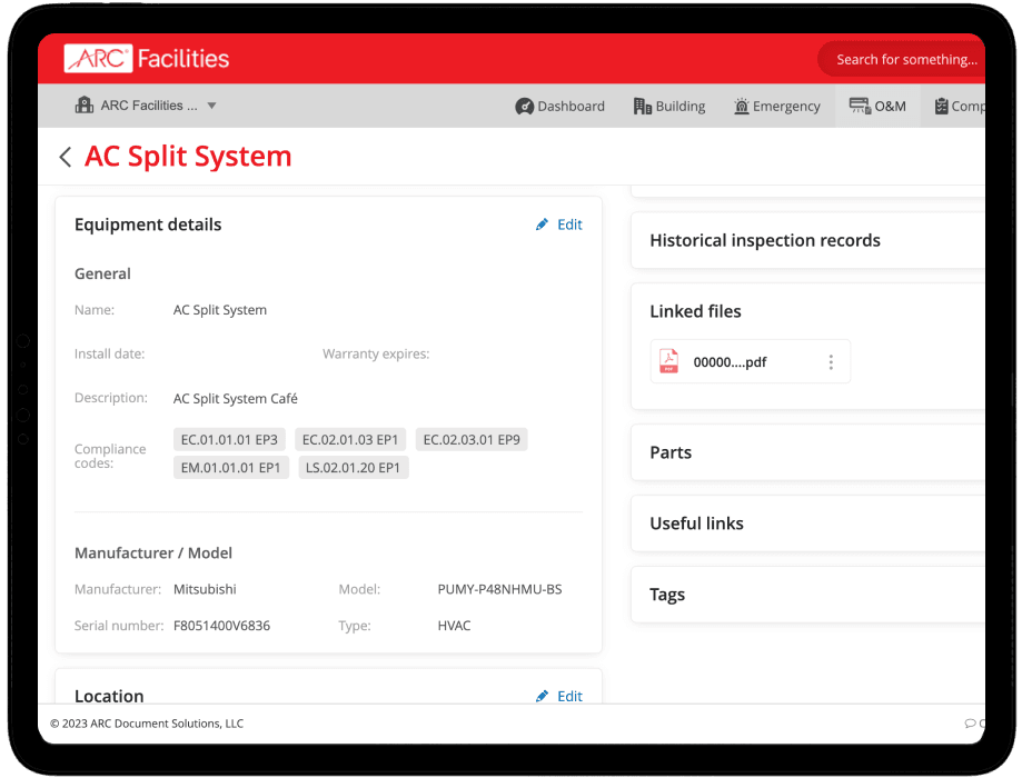 Automated Inspection Logs