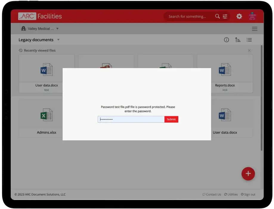 Secure online storage