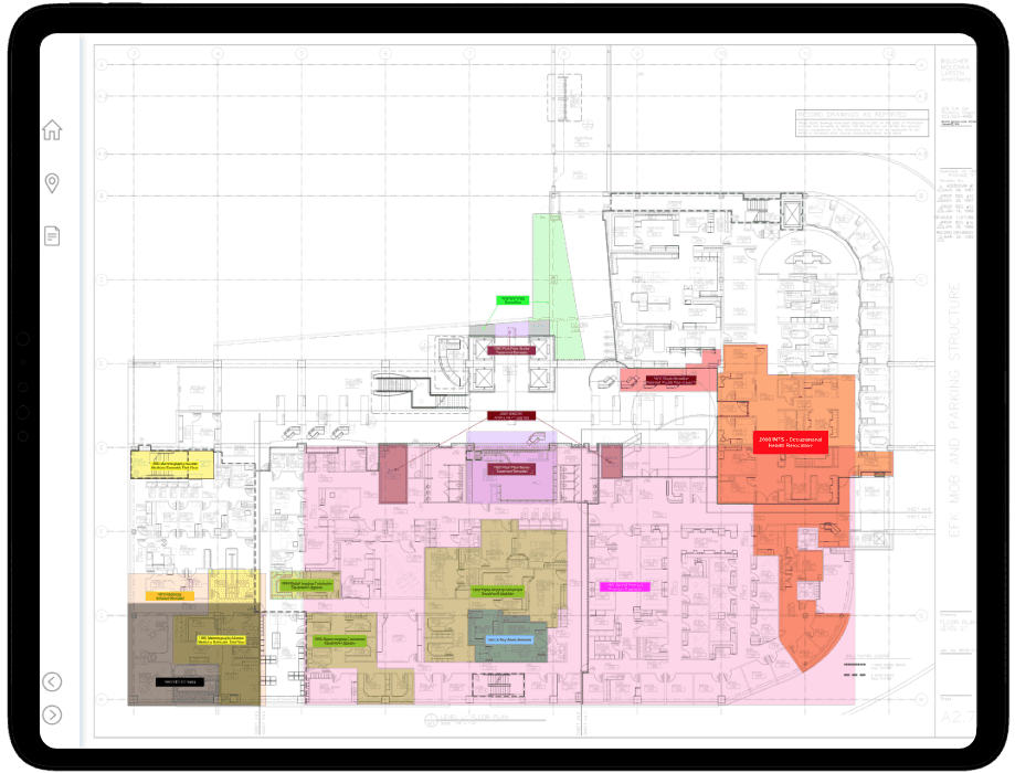 As-Builts Map View interface preview