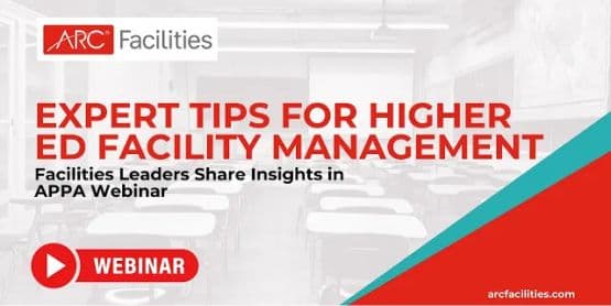 Expert Tips for Higher Education Facility Management  webinar thumbnail