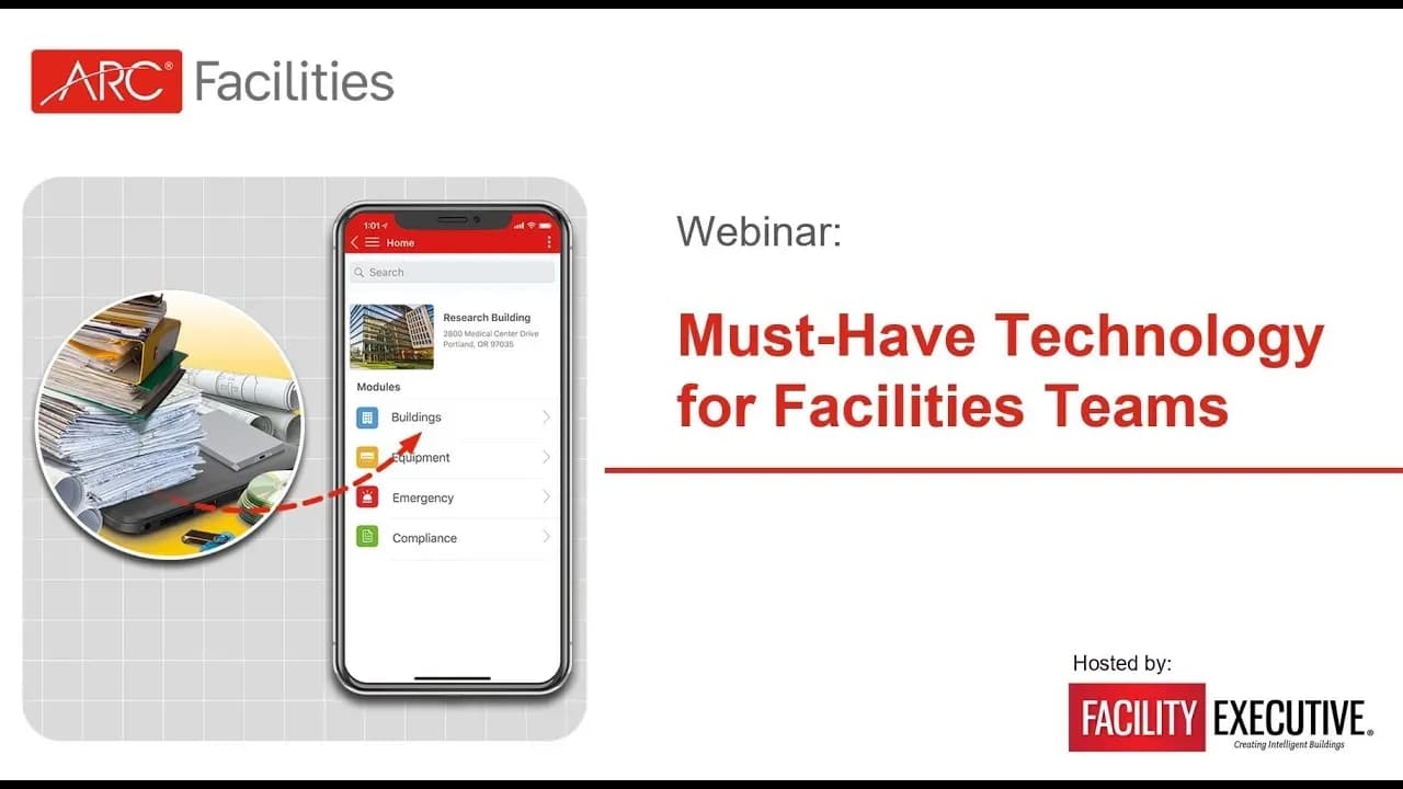 Must-Have Technology for Facilities Teams (Facility Executive) webinar thumbnail