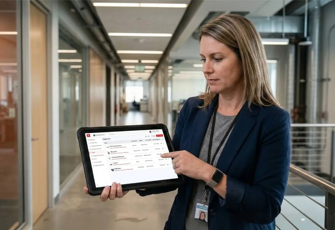 Building asset management maps
