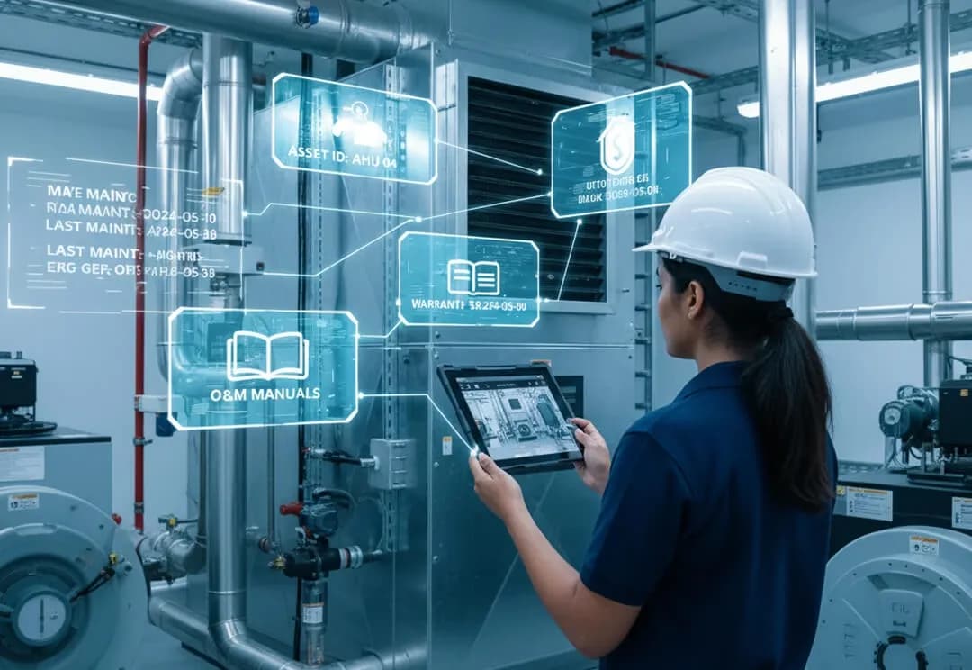 Connect Equipment and System Data to O and M Documentation