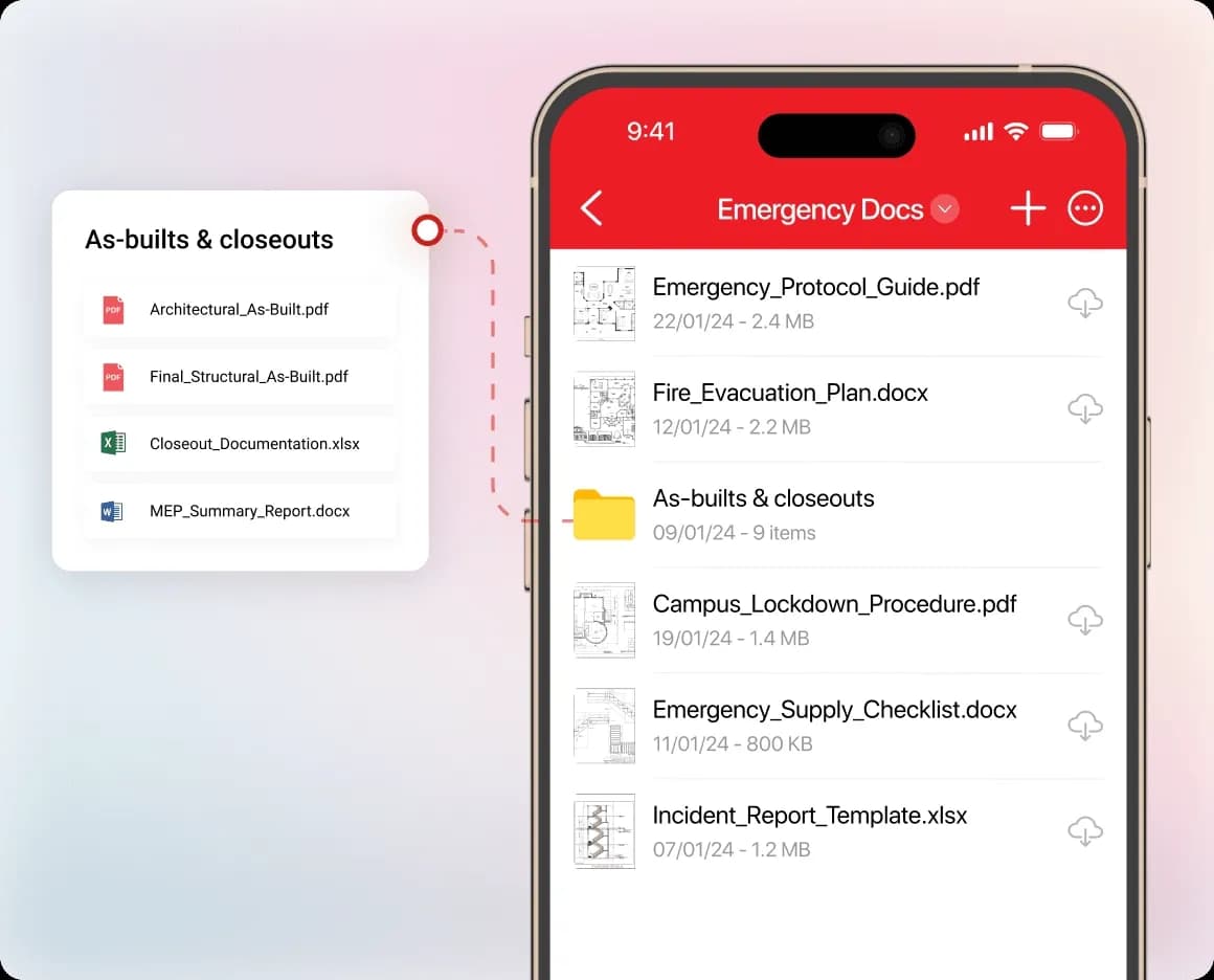 Design Engineering Teams Can Access As-Builts and Closeouts Anytime with the ARC Facilities Management App