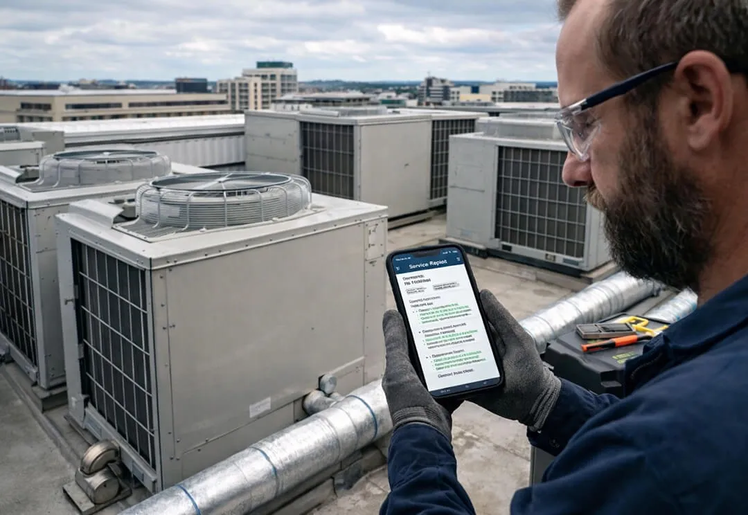 software to manage equipment with QR codes