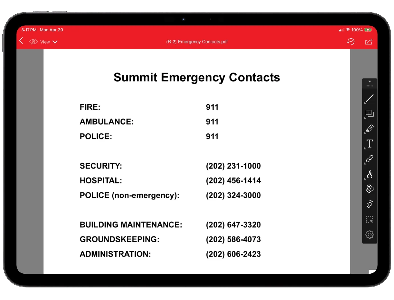 Emergency Contact
