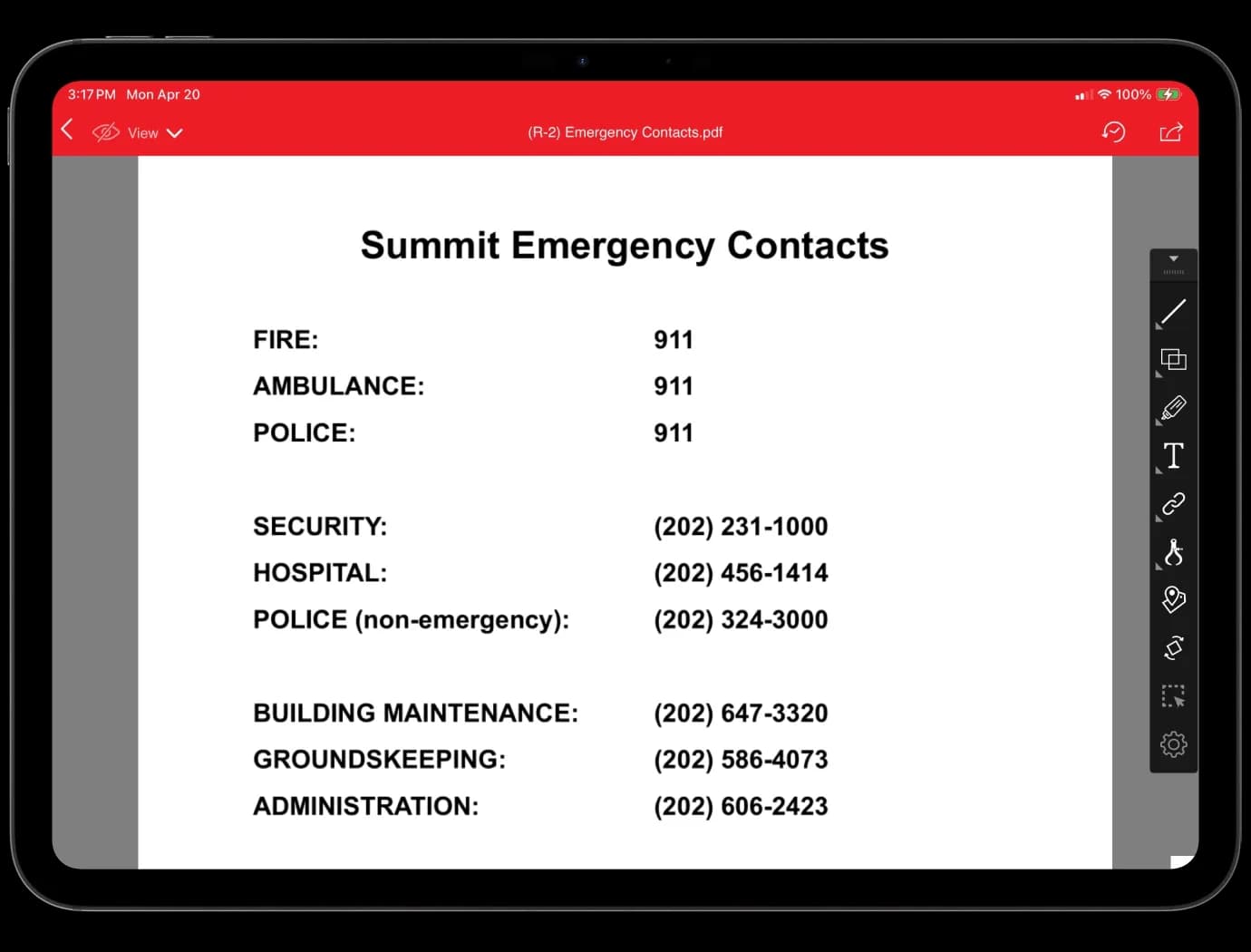 Emergency Contact