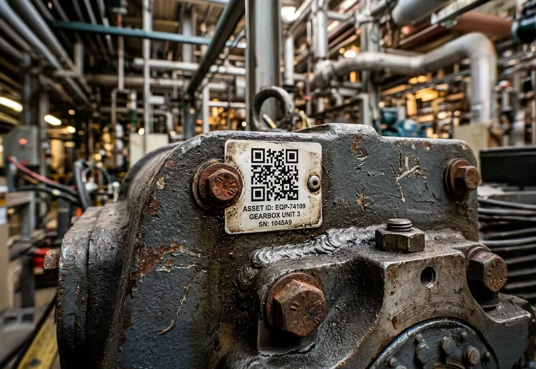 QR code maintenance tracking