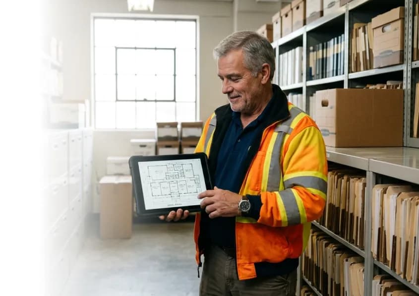 Preserve Decades of Building History in One Secure Digital Archive