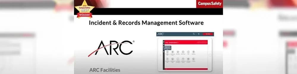 ARC Facilities App Wins 2019 Campus Safety BEST Award ARC Facilities App Wins 2019 Campus Safety BEST Award