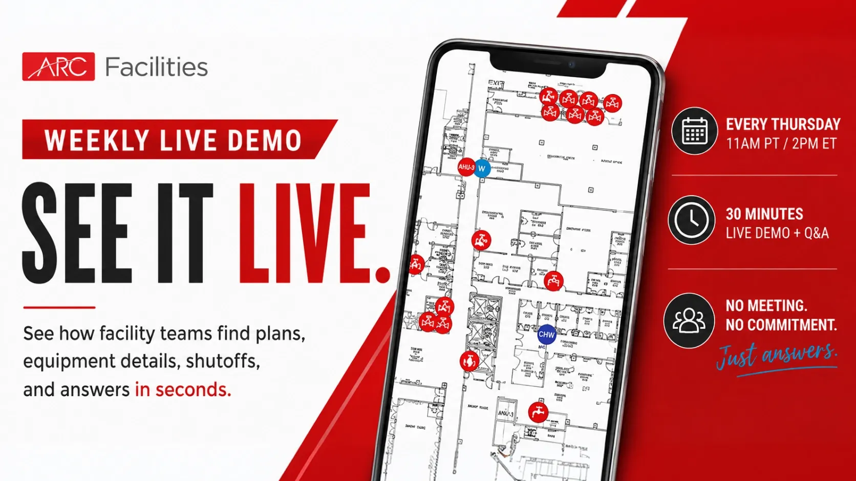 ARC Facilities - Weekly Live Demo webinar thumbnail